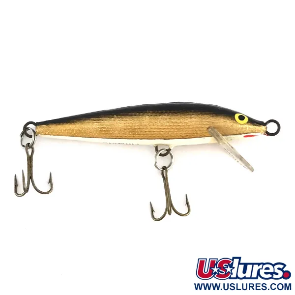 Rapala Original Floater F7, G, 4 g wobler #8075