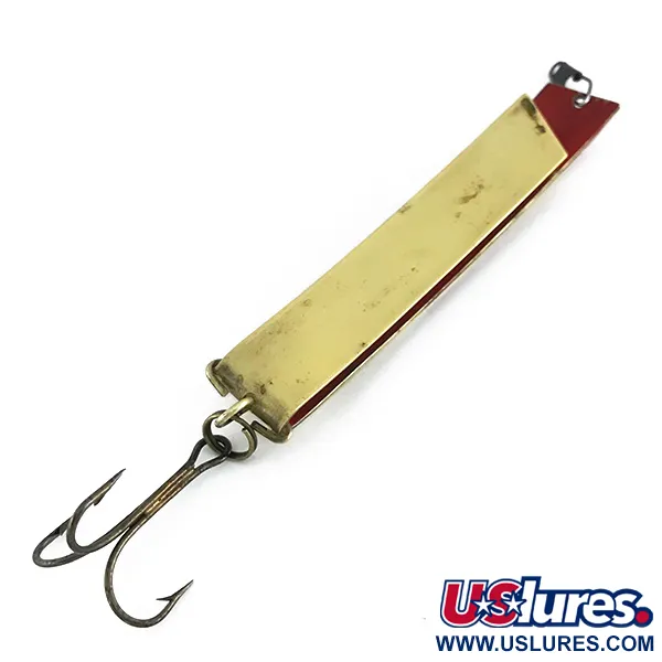 Luhr Jensen Super-Duper 516, mosiądz/czerwony, 18 g błystka wahadłowa #8096