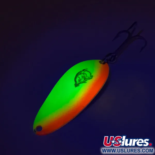 Eppinger Dardevle Devle-Dog 5300, żółty/pomarańczowy/nikiel, 10 g błystka wahadłowa #8114