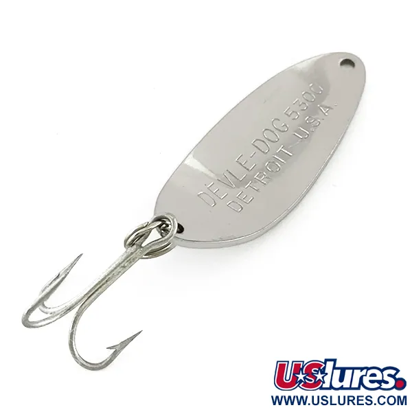 Eppinger Dardevle Devle-Dog 5300, nikiel, 10 g błystka wahadłowa #8122