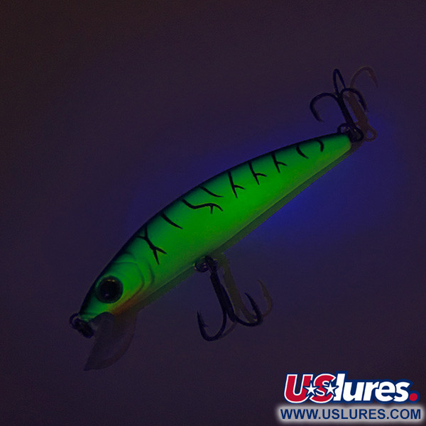  Cotton Cordell 3.5 Minnow RLM510 UV (świeci w ultrafiolecie), Zielony Tygrys, 7 g wobler #8127