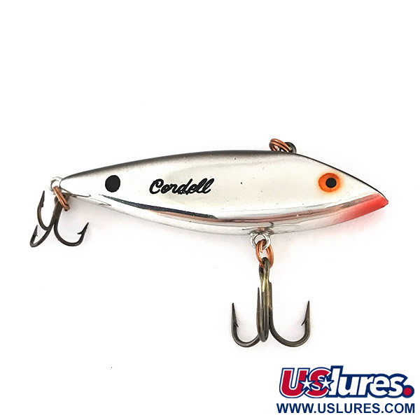  Cotton Cordell Ratt'l Spot Minnow, Chrom, 19 g wobler #16093