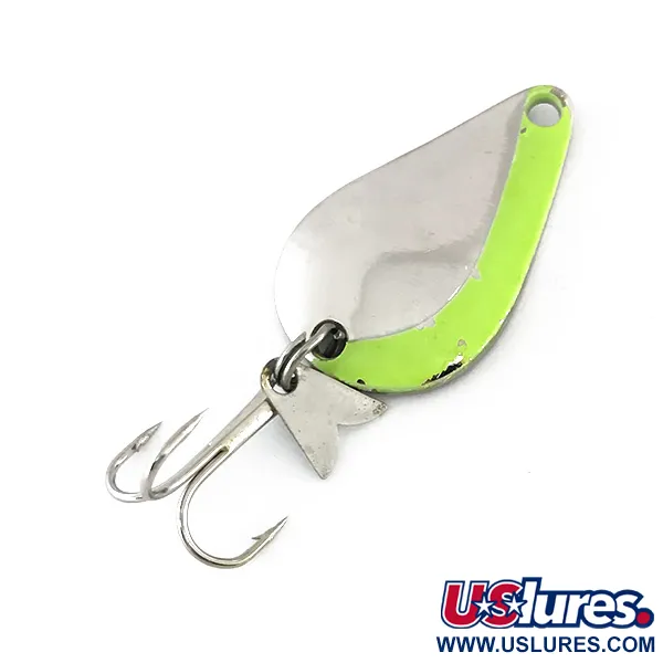 Acme K.O. Wobbler UV (świeci w ultrafiolecie), nikiel/zielony, 7 g błystka wahadłowa #8147