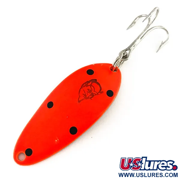 Eppinger Dardevle Devle-Dog 5300 UV (świeci w ultrafiolecie), czerwony/czarny/nikiel, 10 g błystka wahadłowa #8149