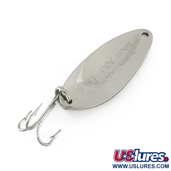 Eppinger Dardevle Devle-Dog 5200, nikiel, 7 g błystka wahadłowa #8150