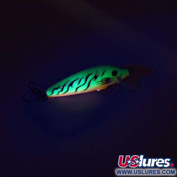  Rapala Original Floater F4 UV (świeci w ultrafiolecie), Fire Tiger (Ognisty Tygrys), 2 g wobler #8160