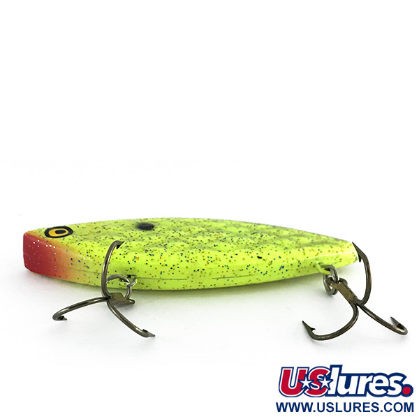  Strike King Diamond Shad UV (świeci w ultrafiolecie), Chartreuse, 14 g wobler #8166