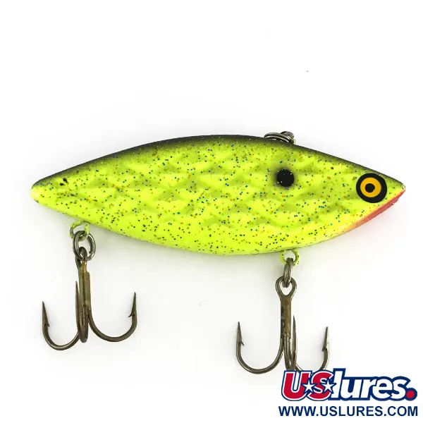  Strike King Diamond Shad UV (świeci w ultrafiolecie), Chartreuse, 14 g wobler #8166