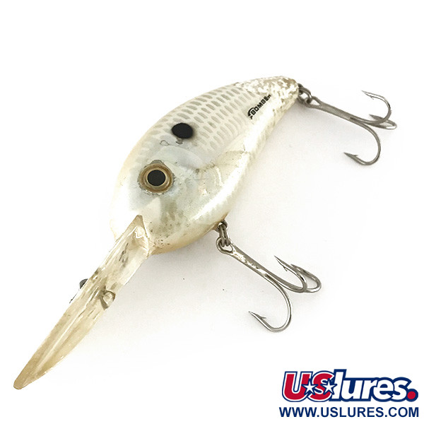  Bomber Fat Free Shad, biały, 28 g wobler #8203