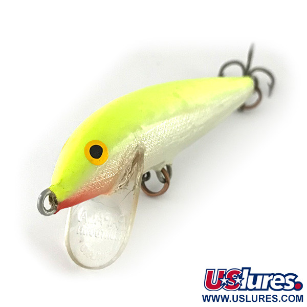  Rapala Countdown UV (świeci w ultrafiolecie), Chartreuse, 8 g wobler #8205