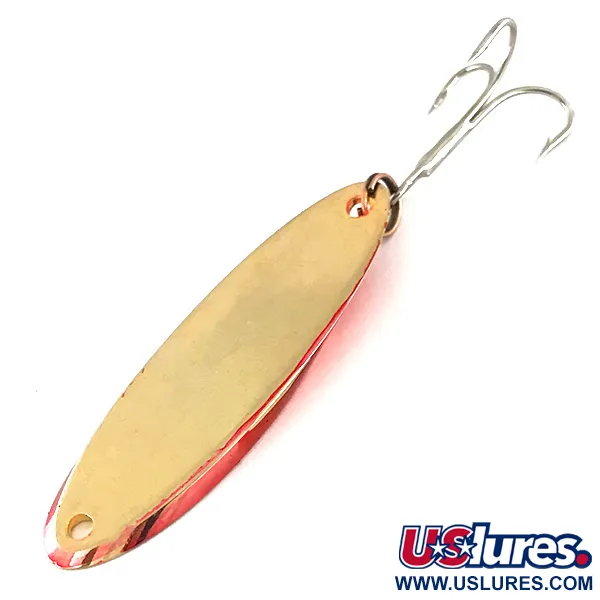 Acme Kastmaster, czerwony/złoty, 21 g błystka wahadłowa #8226