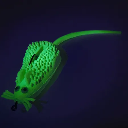 Strike King King Rat UV (świeci w ultrafiolecie), żółty, 14 g błystka wahadłowa #8238