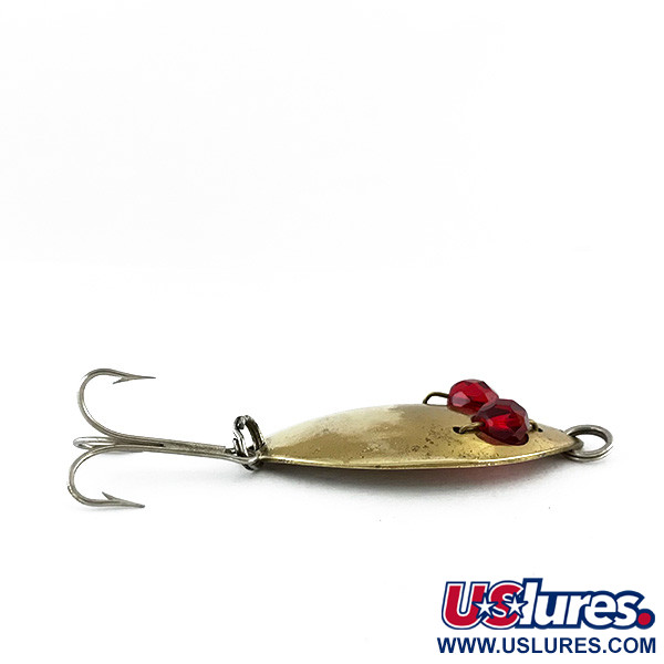 Hofmann’s Lures  Red Eye Junior, mosiądz/czerwony, 11 g błystka wahadłowa #8275