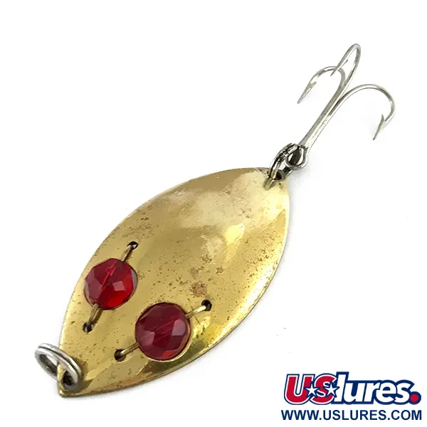 Hofmann’s Lures  Red Eye Junior, mosiądz/czerwony, 11 g błystka wahadłowa #8275