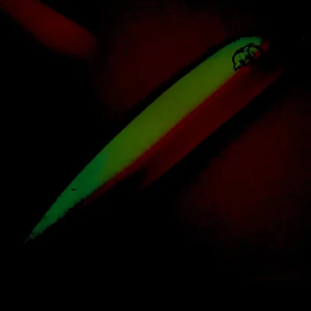 Eppinger Dardevle Big Ed​ Flutter-Chuck 3700 UV (świeci w ultrafiolecie i w ciemności), 25 g błystka wahadłowa #8279