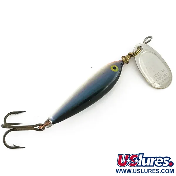 Blue Fox Vibrax Minnow Spin 1, nikiel, 4 g błystka obrotowa #8320