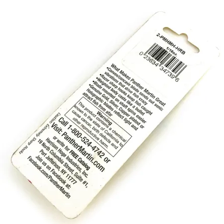 Panther Martin 2​, czerwony/niebieski/złoty, 2,5 g błystka obrotowa #8334