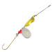  Erie Dearie Walleye Killer UV (świeci w ultrafiolecie), nikiel/żółty, 17 g  #8343