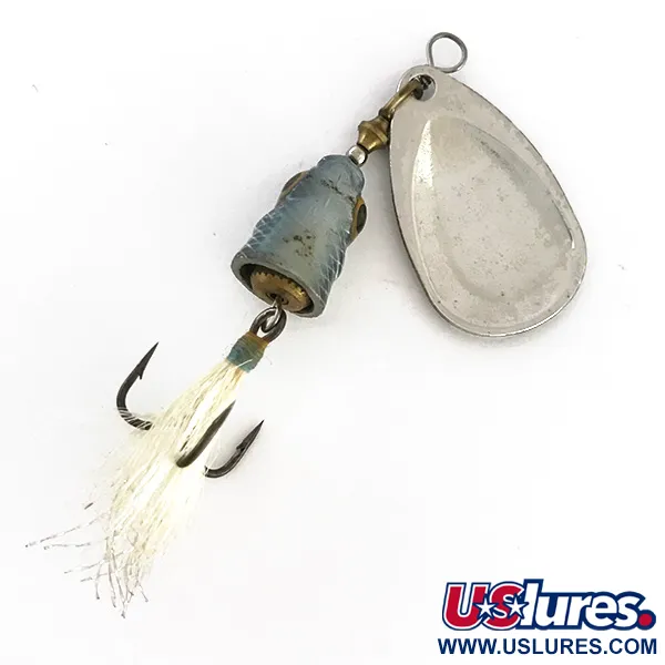 Blue Fox Vibrax Shallow, nikiel/niebieski tęcza srebrny, 8 g błystka obrotowa #8345