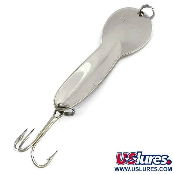 Glen Evans Loco 3, nikiel/niebieski, 17 g błystka wahadłowa #8367