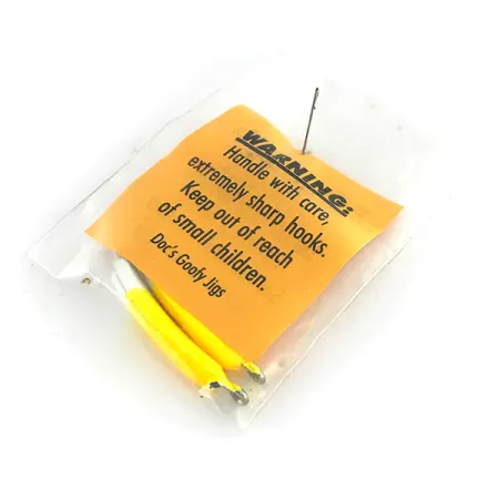 Doc's Goofy Jig podlodowe UV (świeci w ultrafiolecie), żółty, 7 g #8396