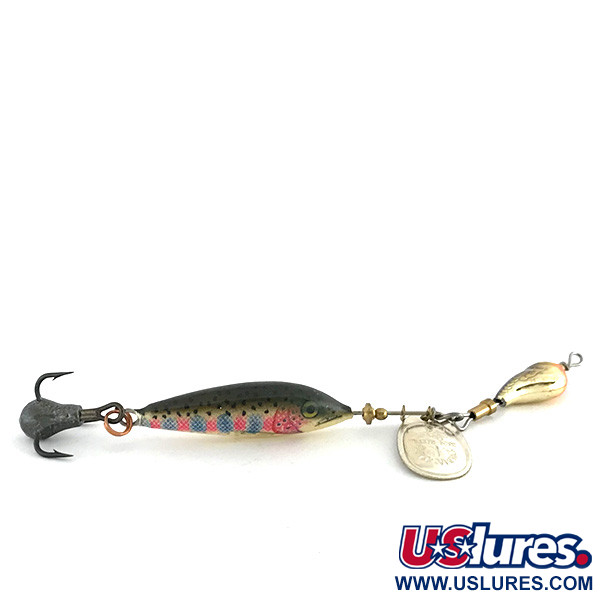  Blue Fox Vibrax Minnow Spin 1 Chaser, srebrny/pstrąg, 12 g wobler #8398