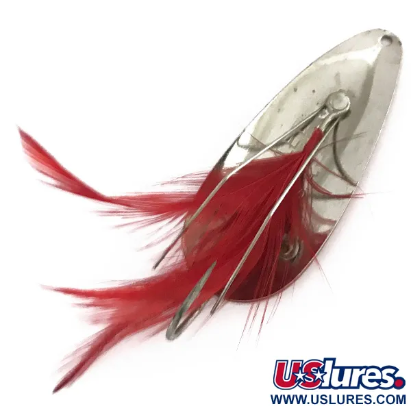 Eppinger Błystka antyzaczepowa Dardevle Dardevlet, czerwony/biały/nikiel, 21 g błystka wahadłowa #8424