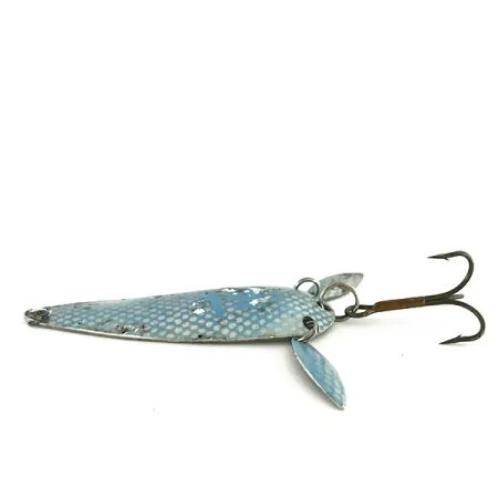 Marathon ze skrzydełkami, niebieski/nikiel, 17 g błystka wahadłowa #8429