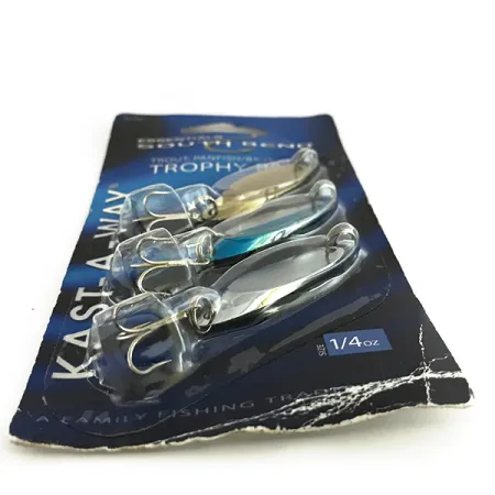 South Bend Essentials, złoty/nikiel/nikiel/niebieski, 7 g błystka wahadłowa #8451