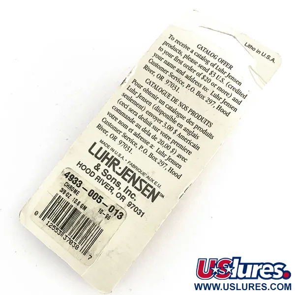 Luhr Jensen Tony Accetta Tony's Spoon, Chrom, 11 g błystka wahadłowa #8454