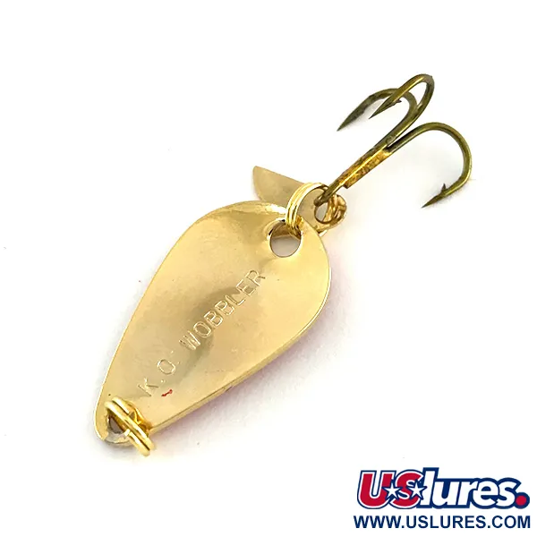 Acme K.O. Wobbler, złoty/czerwony, 3,5 g błystka wahadłowa #8460