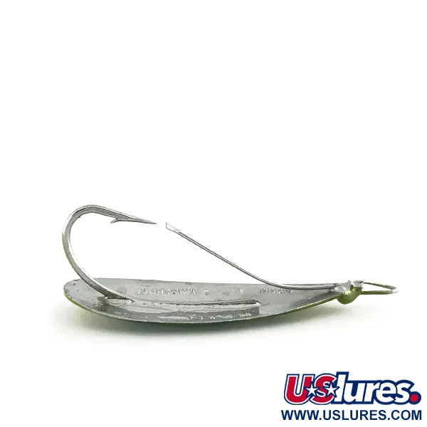  Błystka antyzaczepowa Johnson Silver Minnow, Zielony/Pomarańczowy/Nikiel, 9 g błystka wahadłowa #16039