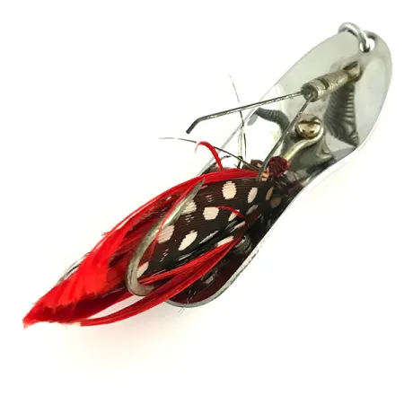 Pflueger Chum 4, nikiel/czerwony, 19 g błystka wahadłowa #8488