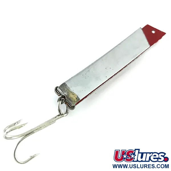 South Bend Super Duper 511, nikiel/czerwony, 14 g błystka wahadłowa #8494