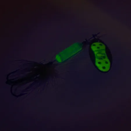 Yakima Bait Worden’s Original Rooster Tail, zielony/czarny, 3,6 g błystka obrotowa #8538