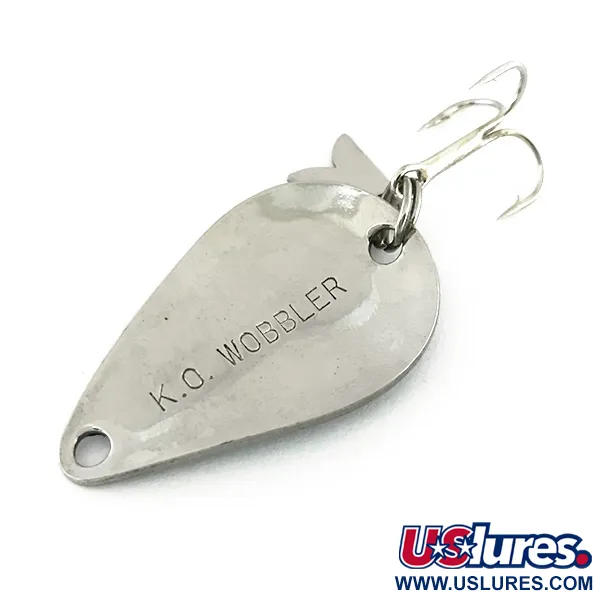 Acme K.O. Wobbler, nikiel/niebieski, 7 g błystka wahadłowa #8545