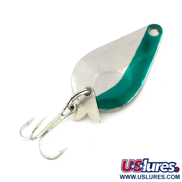 Acme K.O. Wobbler, nikiel/zielony, 7 g błystka wahadłowa #8548