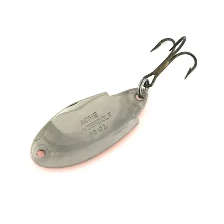 Acme Thunderbolt UV (świeci w ultrafiolecie), neonowy pomarańcz/nikiel, 3,5 g błystka wahadłowa #8549