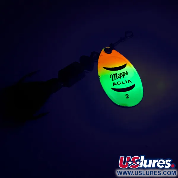  Mepps Aglia 2 dressed (z ogona wiewiórki), tęcza, 4,7 g błystka obrotowa #8583