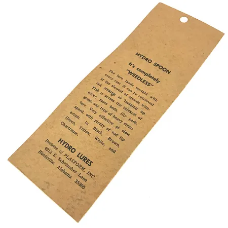 Hydro Lures Błystka antyzaczepowa Hydro Spoon, czarny, 11 g błystka wahadłowa #8594