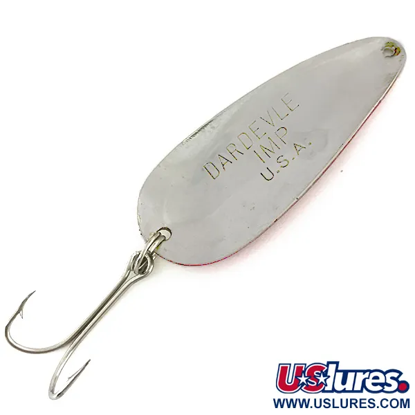 Eppinger Dardevle Imp, czerwony/biały/nikiel, 11 g błystka wahadłowa #8598