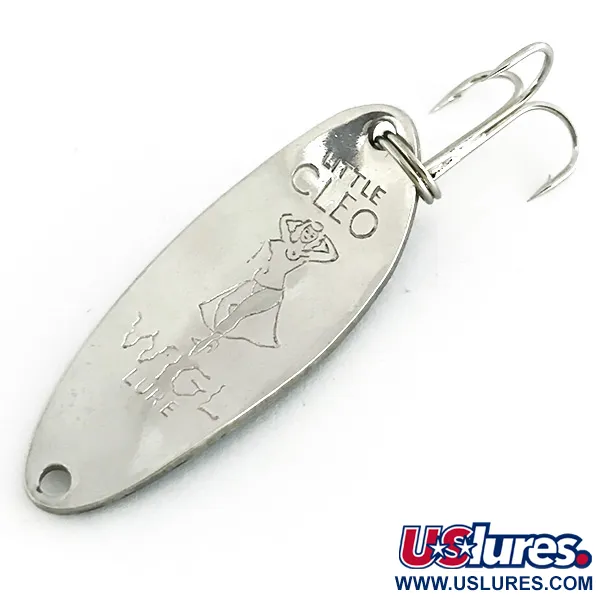 Seneca Little Cleo (Hula Girl), nikiel/niebieski, 10 g błystka wahadłowa #8608