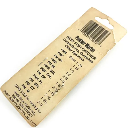 Panther Martin 9, nikiel, 11 g błystka obrotowa #8626