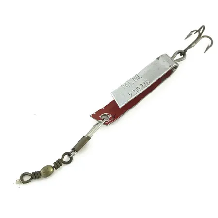 South Bend Super Duper 500, nikiel/czerwony, 1,4 g błystka wahadłowa #8642