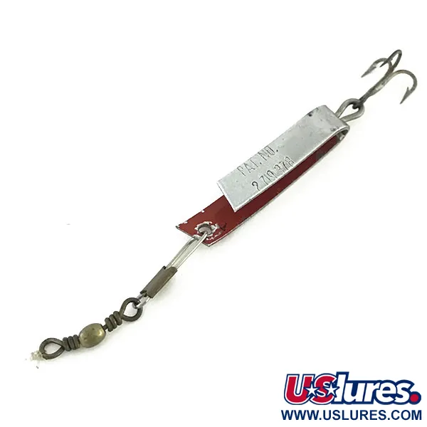 South Bend Super Duper 500, nikiel/czerwony, 1,4 g błystka wahadłowa #8642