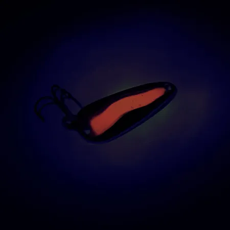 Luhr Jensen Hot Shot W UV (świeci w ultrafiolecie), nikiel/różowy, 4,5 g błystka wahadłowa #8665