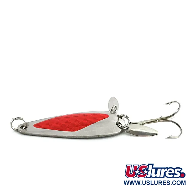  Marathon ze skrzydełkami, nikiel/czerwony, 12 g błystka wahadłowa #8682