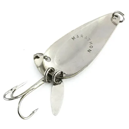 Marathon ze skrzydełkami, nikiel/czerwony, 12 g błystka wahadłowa #8682