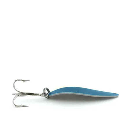 Acme Little Cleo (świeci w ciemności), niebieski/biały/nikiel, 11 g błystka wahadłowa #8688