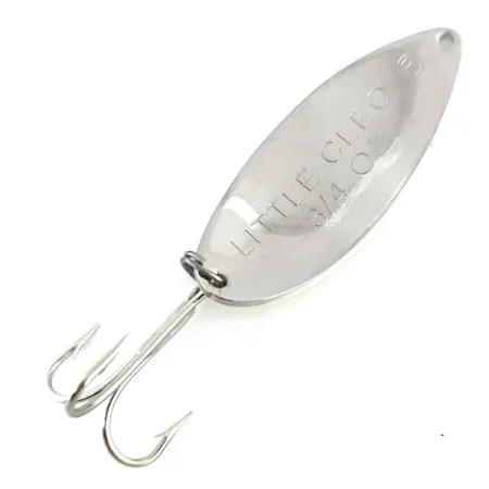 Acme Little Cleo (świeci w ciemności), biały/czerwony/nikiel, 21 g błystka wahadłowa #8689